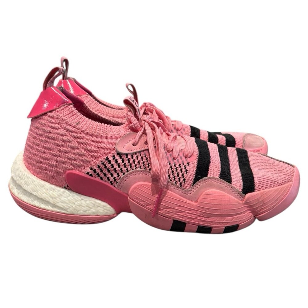 Adidas Trae Young 1 Strange Love Men’s 10 Pink Boost Sneakers